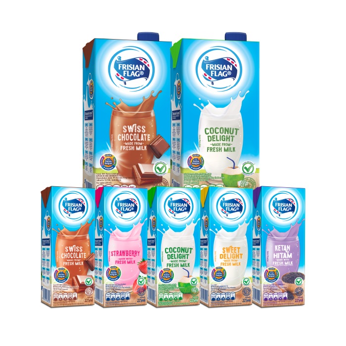 Frisian Flag Flavour Milk, Susu Bernutrisi untuk Minuman Segar